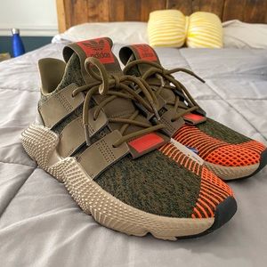 Adidas Prophere | Olive Green/Solar Red